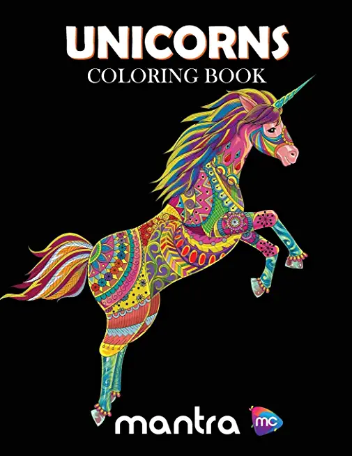 Unicorns Coloring Book: Coloring Book for Adults: Beautiful Designs for Stress Relief, Creativity, and Relaxation