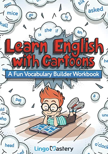 Learn English With Cartoons: A Fun Vocabulary Builder Workbook