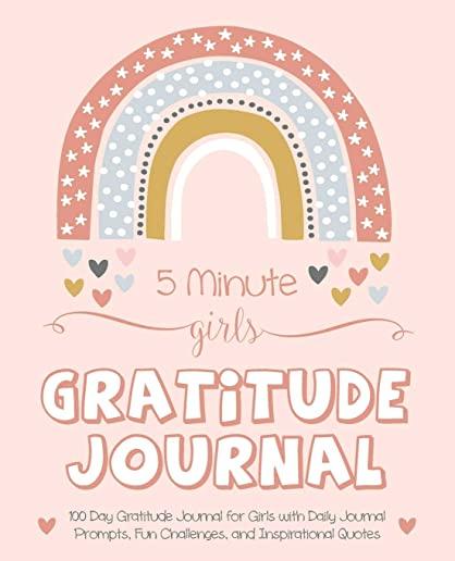 5 Minute Girls Gratitude Journal: 100 Day Gratitude Journal for Girls with Daily Journal Prompts, Fun Challenges, and Inspirational Quotes (Unicorn De
