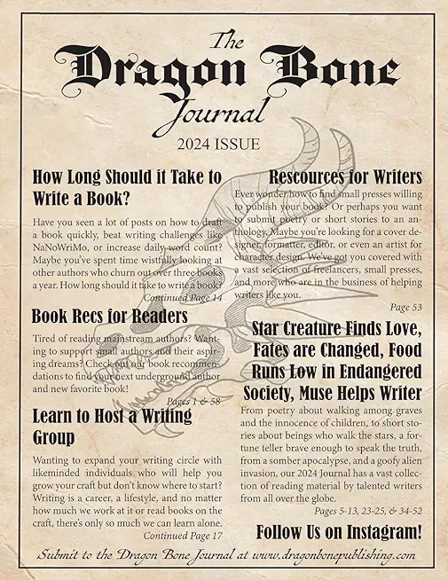 The Dragon Bone Journal: 2024 Issue