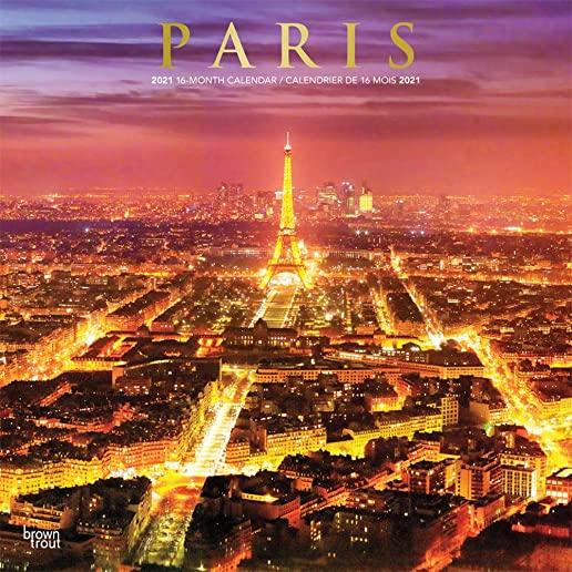 Paris 2021 Square English French Foil