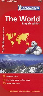 Michelin the World National Map
