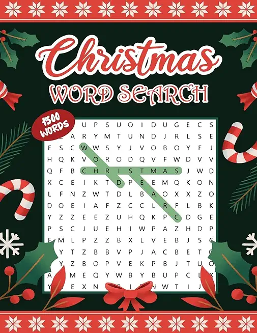 Christmas Word Search Book: Word Find Book for Christmas, Holiday Word Search Books - Christmas Activity Books