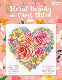 Floral Beauty in Cross Stitch: 16 Floral Cross Stitch Designs