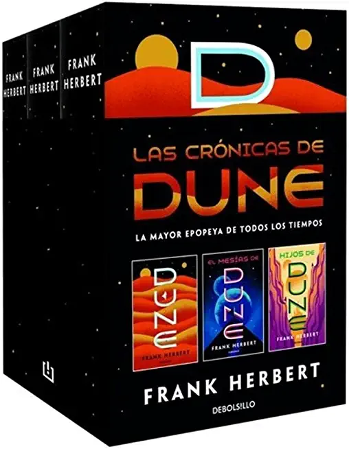 Estuche Las CrÃ³nicas de Dune: Dune, El MesÃ­as de Dune E Hijos de Dune / Frank Herbert's Dune Saga 3-Book Boxed Set: Dune, Dune Messiah, and Children o