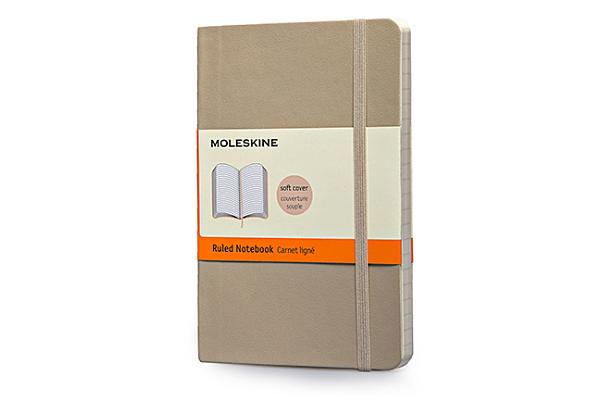 Moleskine Classic Small Ruled Notebook: Khaki Beige