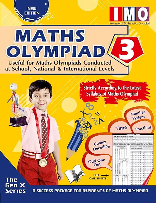 International Maths Olympiad Class 3(With OMR Sheets)