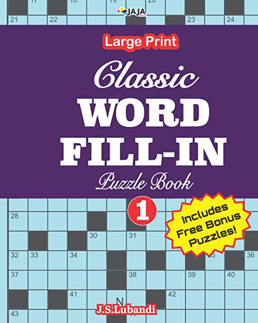 Classic WORD FILL-IN Puzzle Book; Vol.1
