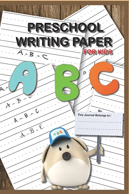 Preschool Writing Paper with detted lines For KIDS: 110 Lined handwriting practice Journal/Notebook