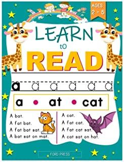 Learn to Read Phonic Activity Workbook: Teach Your Child to Read with our Easy Lessons, Words and Phonics Activity Workbook for Beginning Readers Ages