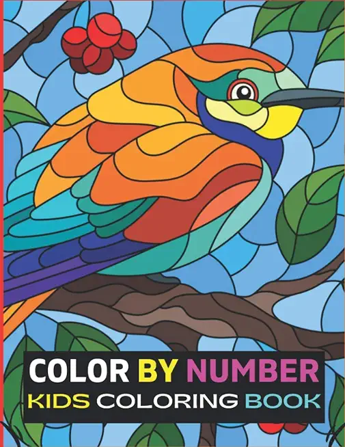 Color By Number Kids Coloring Book: Color By Number Design for drawing and coloring paint