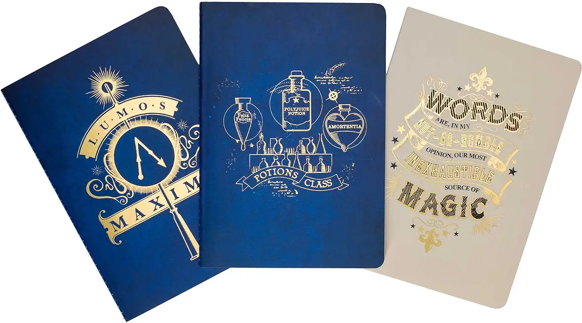 Harry Potter: Spells and Potions Planner Notebook Collection (Set of 3): (Harry Potter School Planner School, Harry Potter Gift, Harry Potter Statione