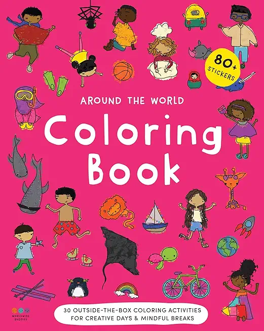 Around the World Coloring Book